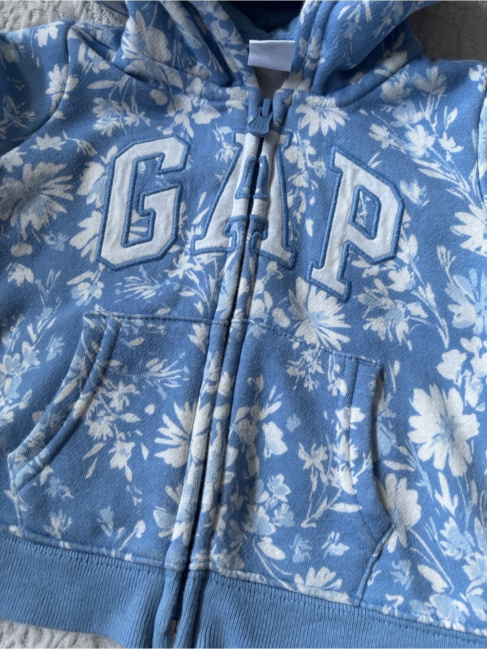 🫐 BABY GAP ZIP UP HOODED SWEATSHIRT!